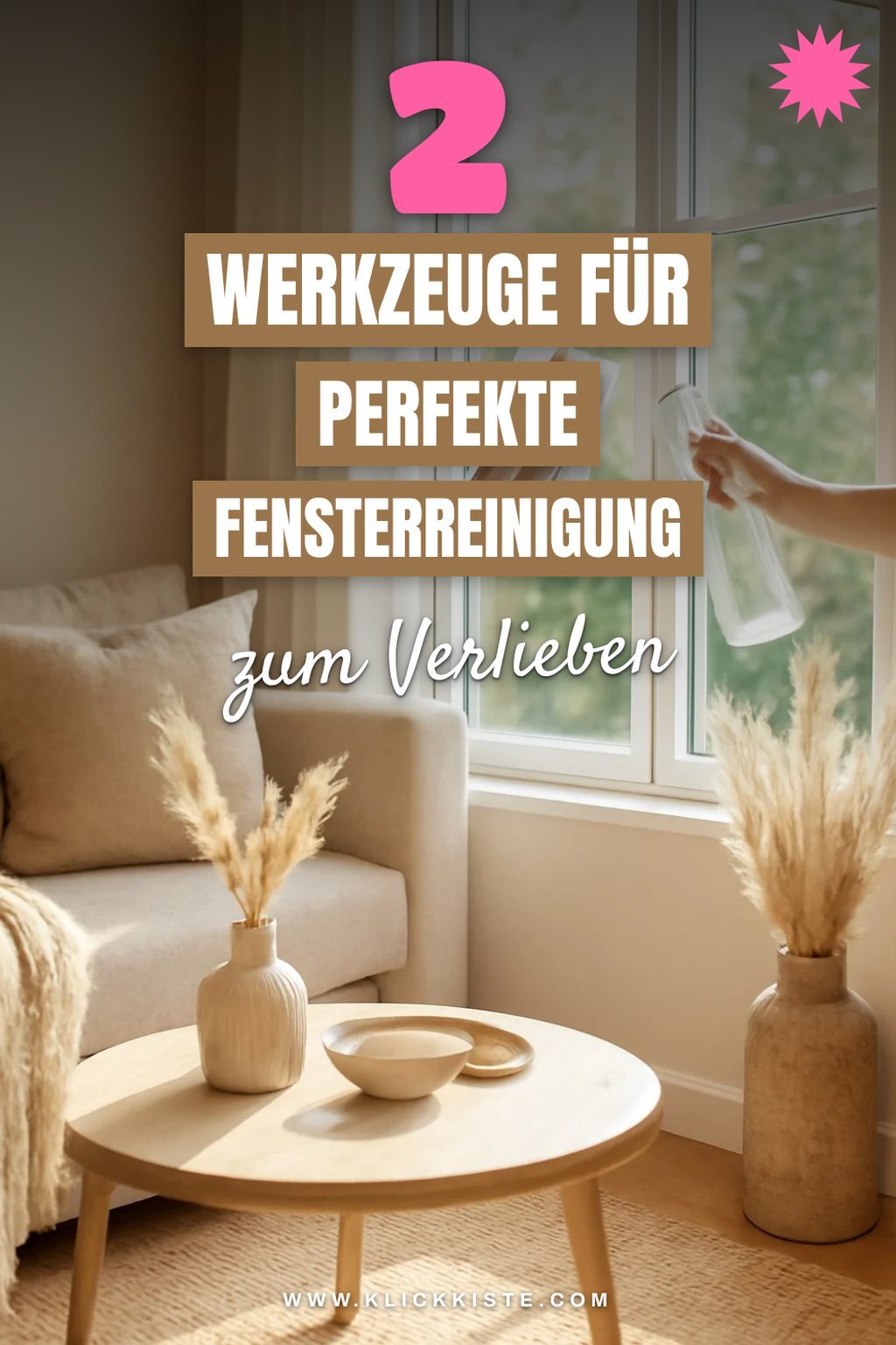 Die besten Reinigungswerkzeuge für streifenfreie Fenster