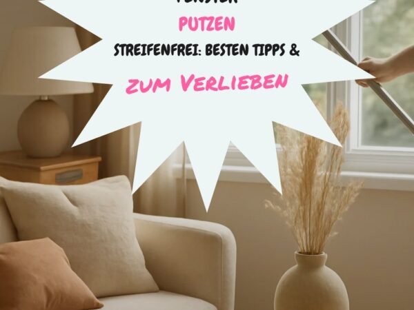 Fenster Putzen Streifenfrei: Die besten Tipps & Hausmittel