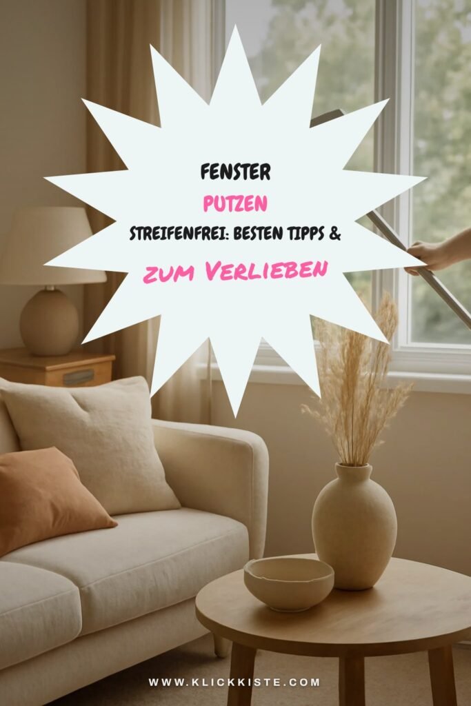 Fenster Putzen Streifenfrei: Die besten Tipps & Hausmittel