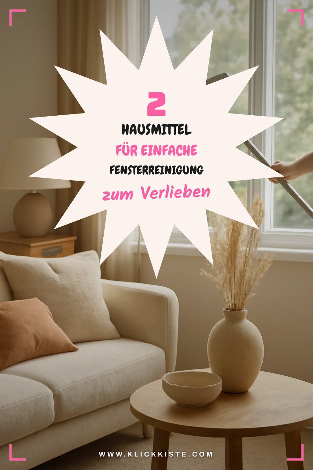 Diese 4 Hausmittel machen das Fensterputzen einfach!