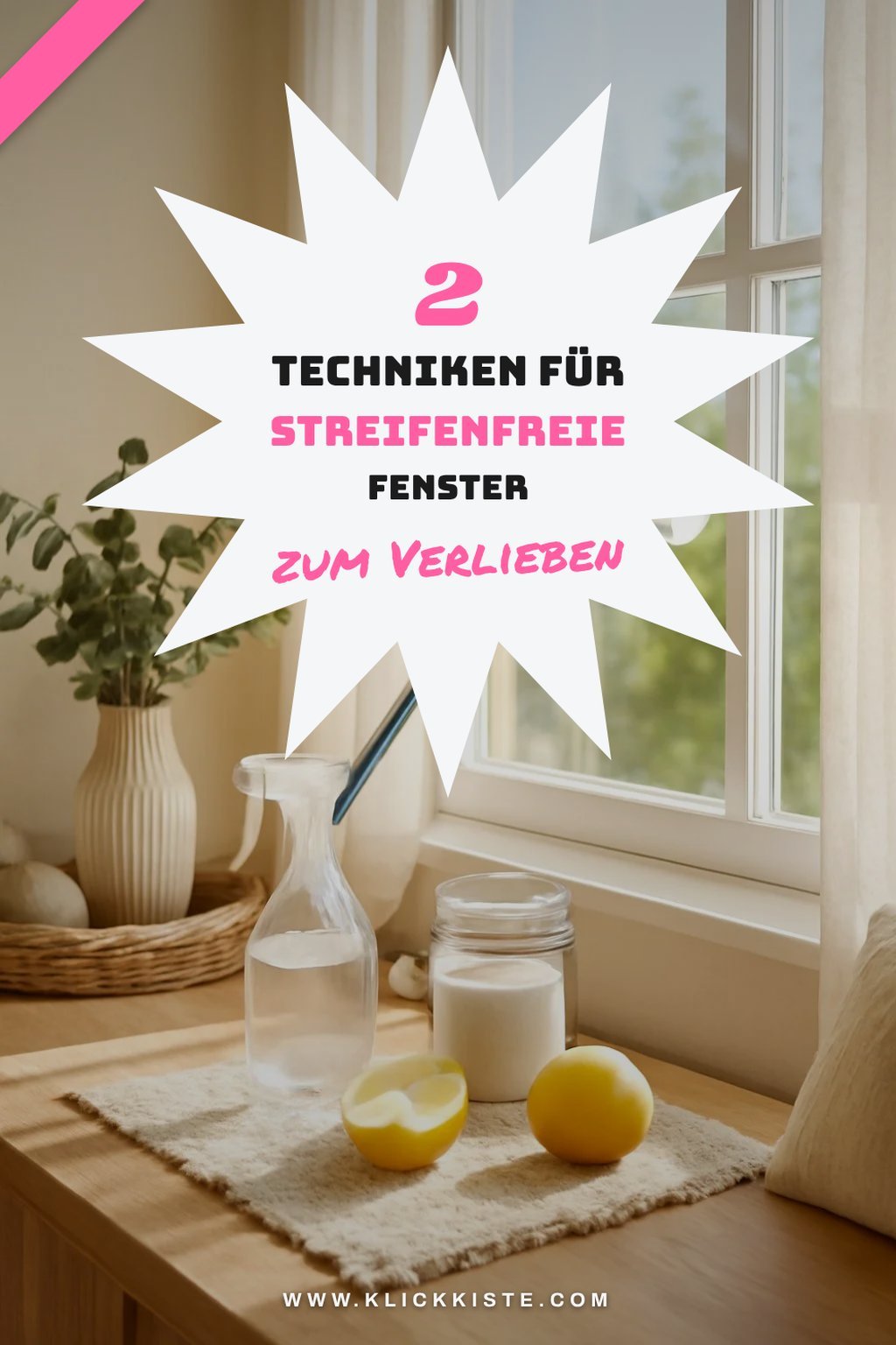 Diese 3 Techniken für streifenfreie Fenster sind effektiv!