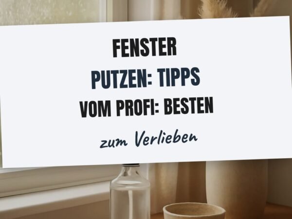 Fenster Putzen: Tipps Vom Profi: Die besten Tipps & Hausmittel