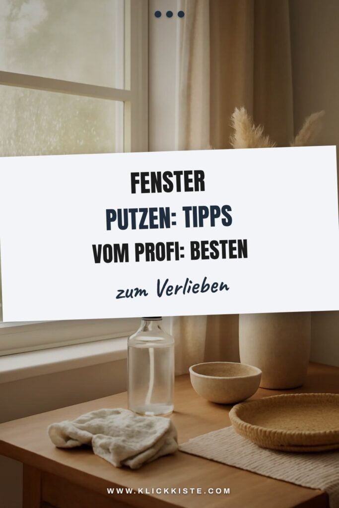 Fenster Putzen: Tipps Vom Profi: Die besten Tipps & Hausmittel