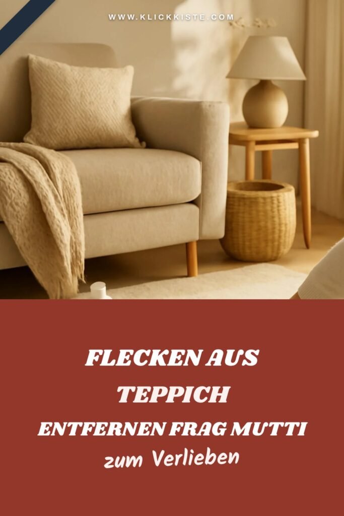 Flecken aus Teppich Entfernen Frag Mutti: Die besten Tipps & Hausmittel