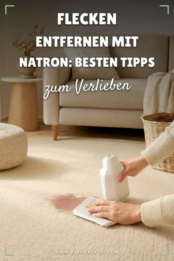 Flecken Entfernen mit Natron: Die besten Tipps & Hausmittel