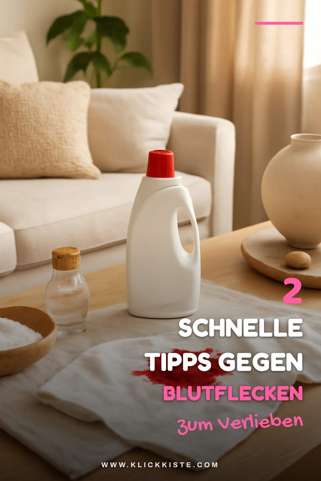 Schnelle Tipps zur Fleckenentfernung