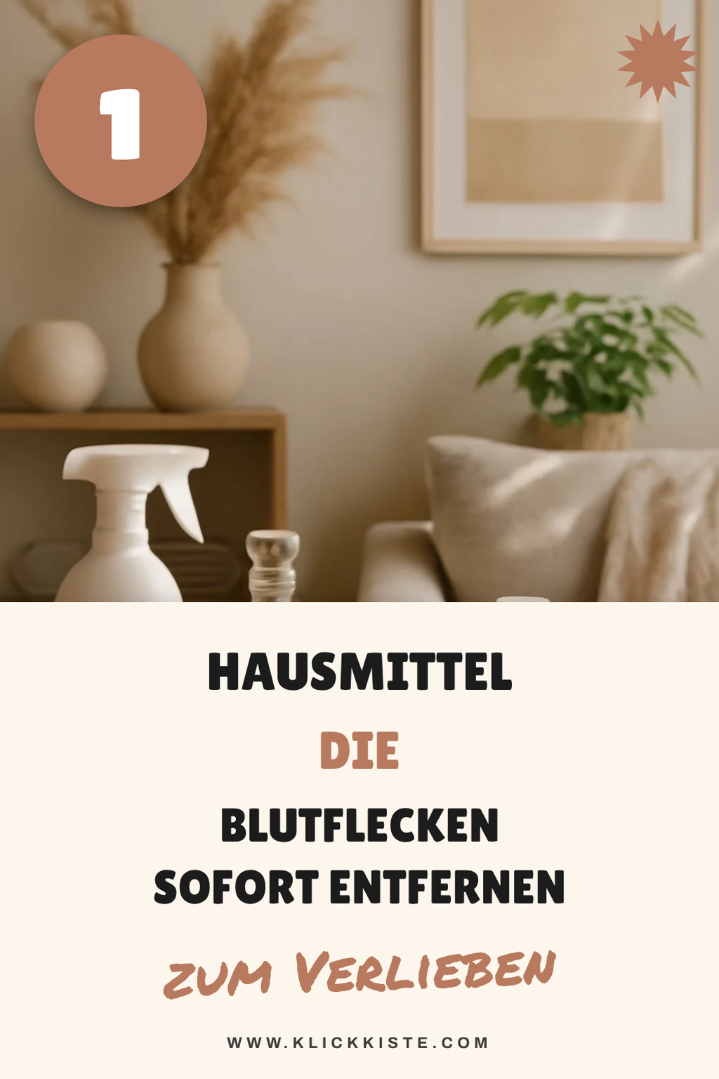 Diese 6 Hausmittel helfen gegen Blutflecken
