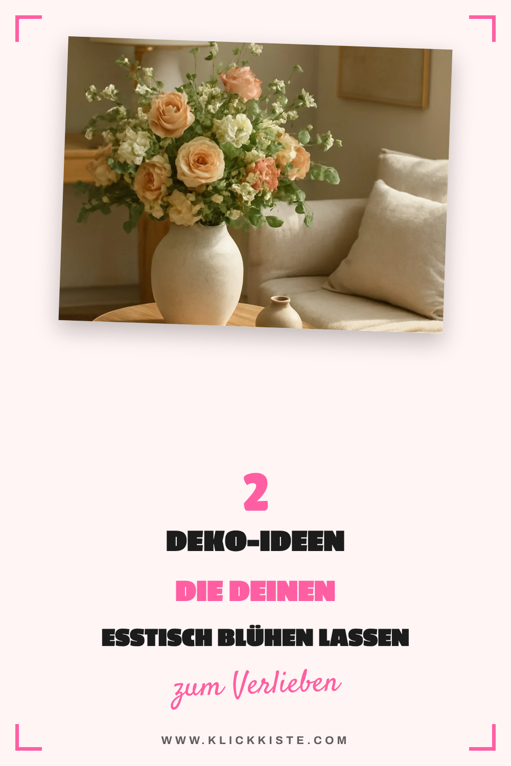 Blumen-Deko für den Esstisch: Stilvoll Essen