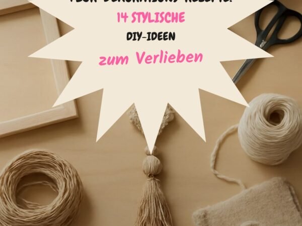 Flur-Dekorations-Rezepte: 14 stylische DIY-Ideen
