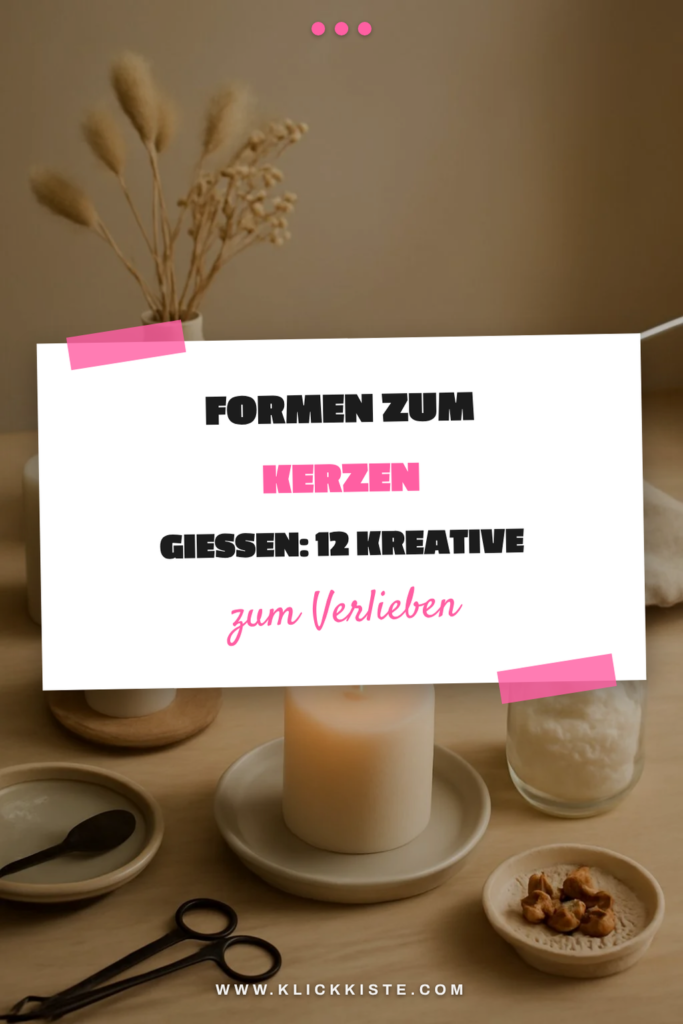 Formen zum Kerzen Gießen: 12 kreative Ideen zum Selbermachen