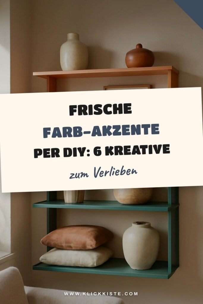 Frische Farb-Akzente per DIY: 6 kreative Ideen für jeden Raum