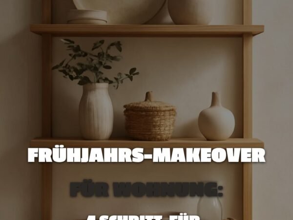 Frühjahrs-Makeover für die Wohnung: 4 Schritt-für-Schritt-Anleitungen