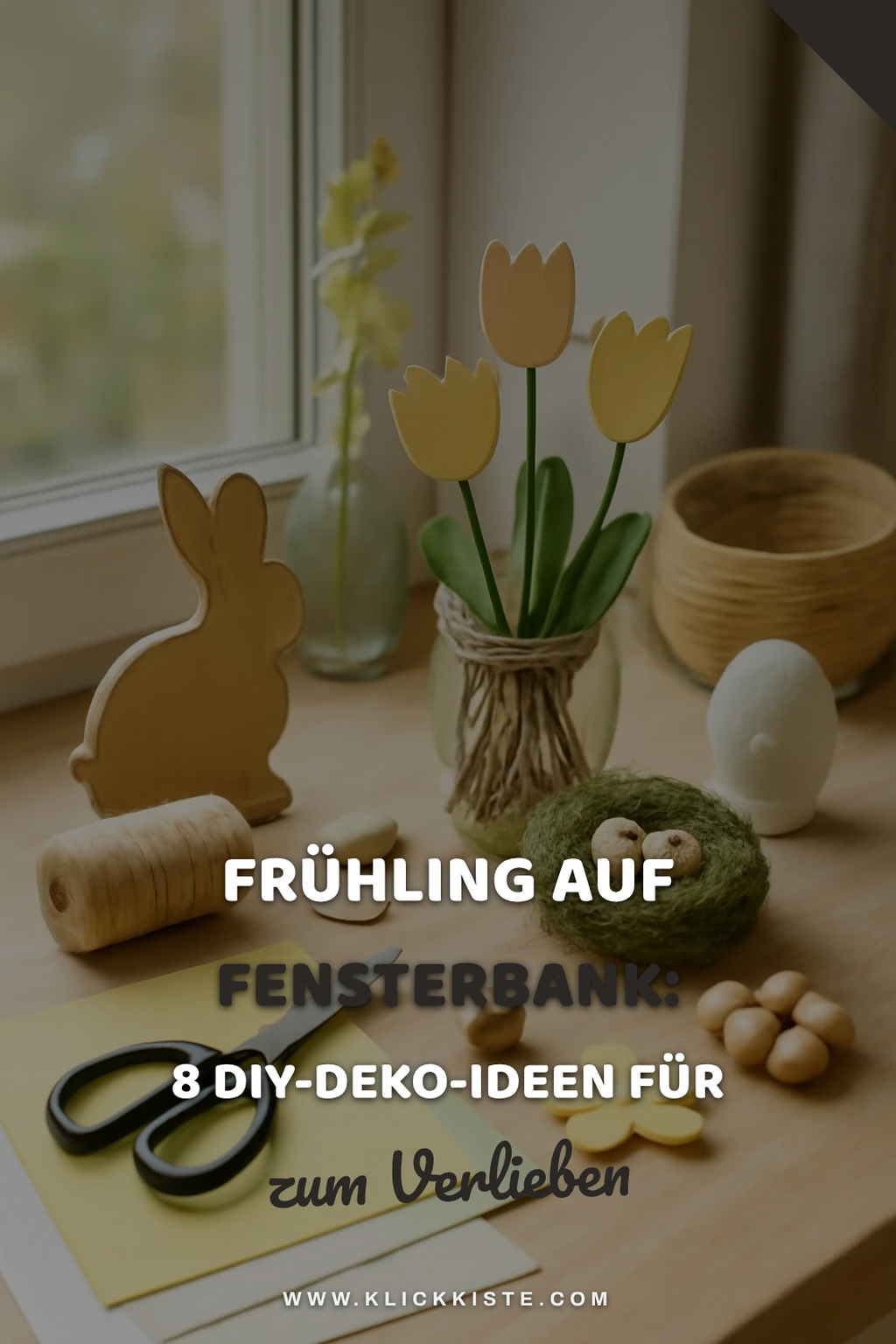 Frühling auf der Fensterbank: 8 DIY-Deko-Ideen für einen neuen Look