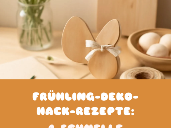 Frühling-Deko-Hack-Rezepte: 4 schnelle DIY-Ideen