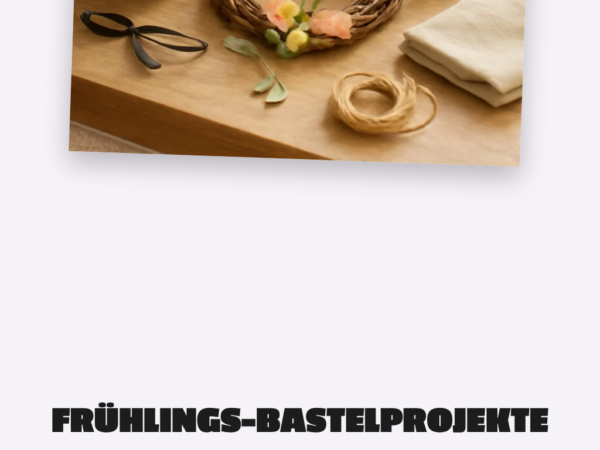 Frühlings-Bastelprojekte für Familien-Kinder: 8 einfache Ideen