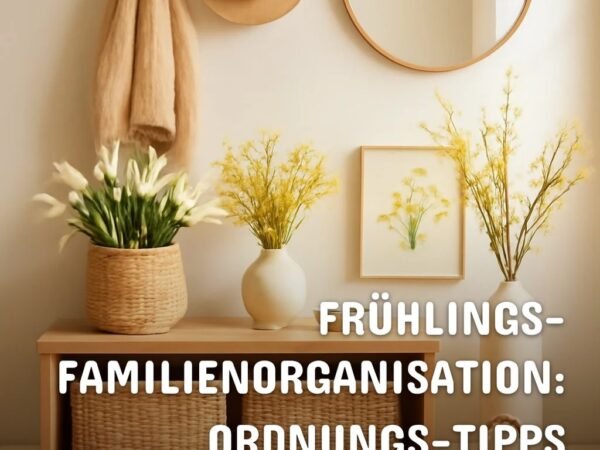 Frühlings-Familienorganisation: Ordnungs-Tipps mit Kindern