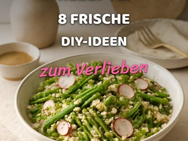 Frühlings-Wohnzimmer-Rezepte: 8 frische DIY-Ideen