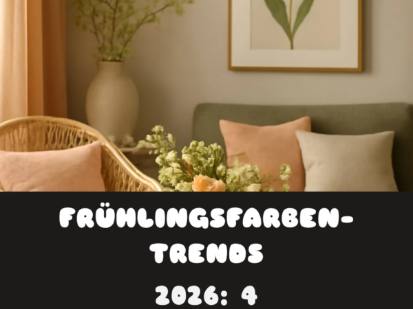 Frühlingsfarben-Trends 2026: Die 4 angesagtesten Töne erklärt