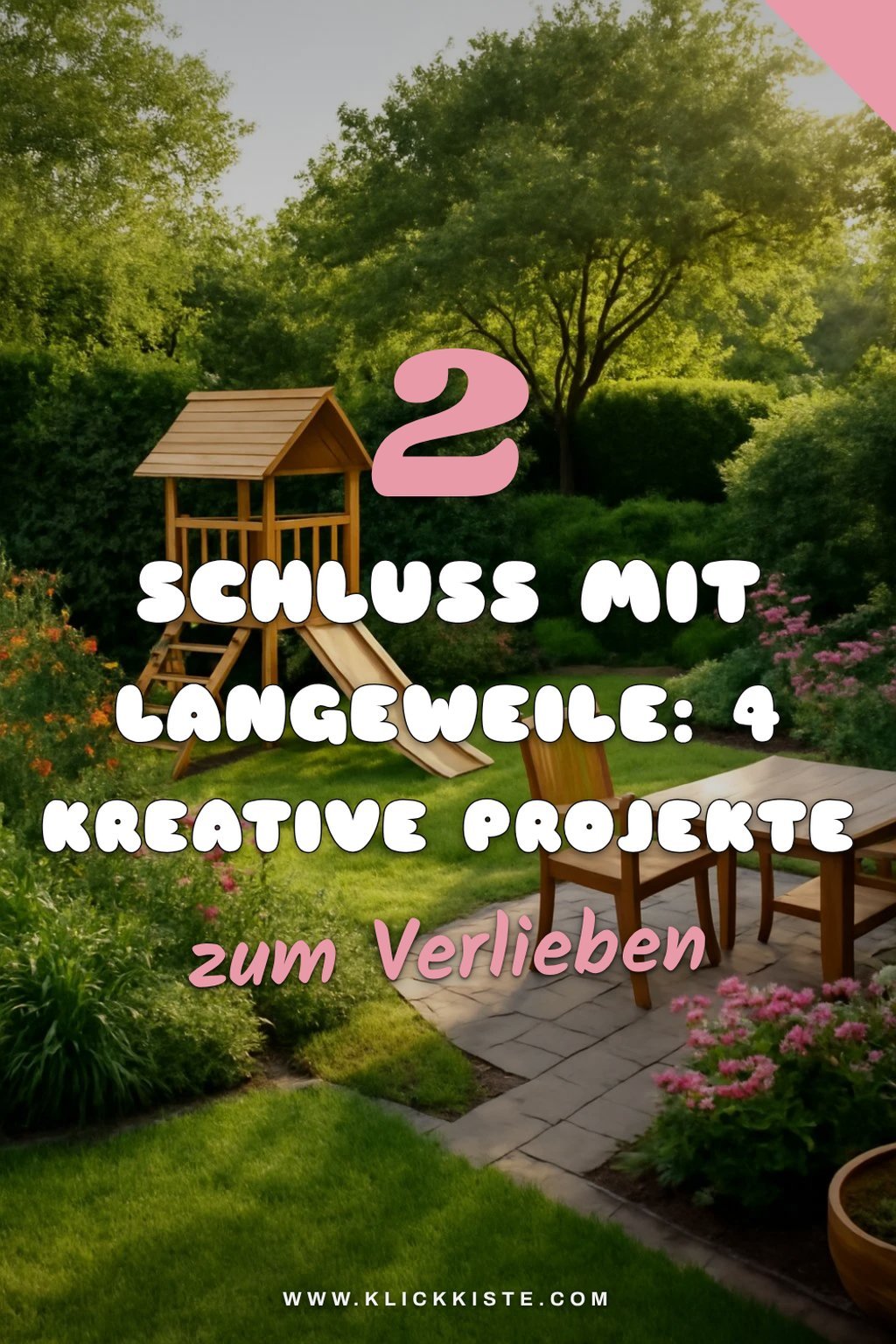 Diese kreativen Projekte bringen Spaß ins Freie