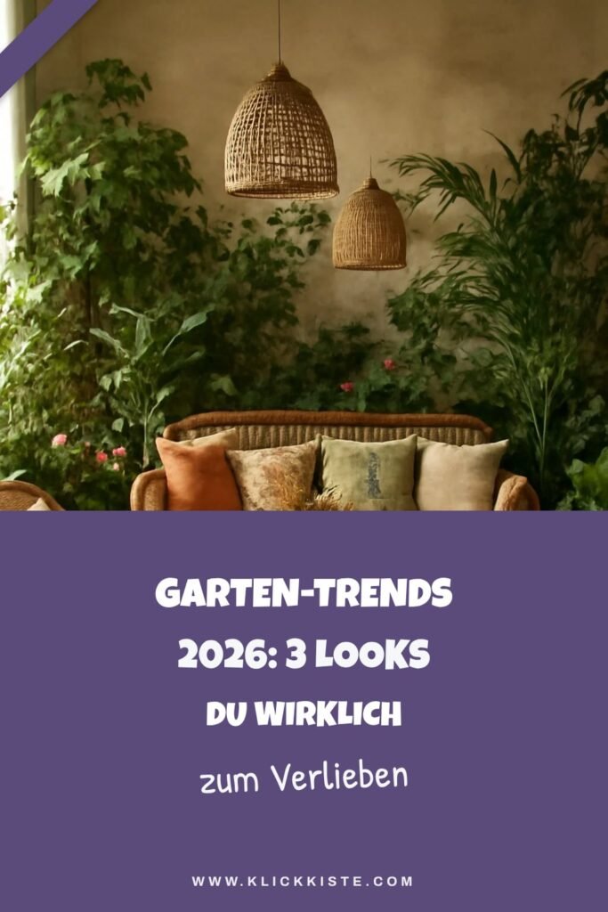 Garten-Trends 2026: 3 Looks die du wirklich lieben wirst