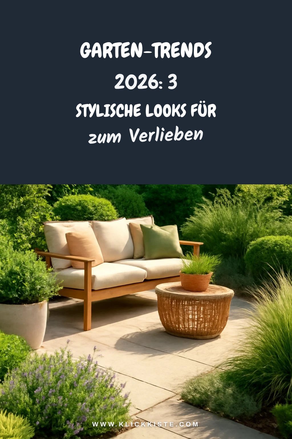 Garten-Trends 2026: 3 stylische Looks für den Sommer — Trend-Beispiel