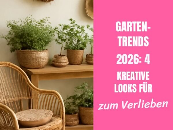 Garten-Trends 2026: 4 kreative Looks für dein Outdoor-Paradies