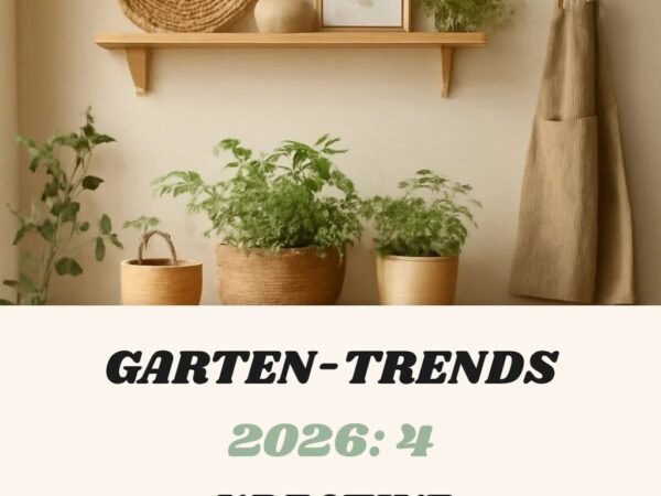 Garten-Trends 2026: 4 kreative Sommer-Looks im Überblick