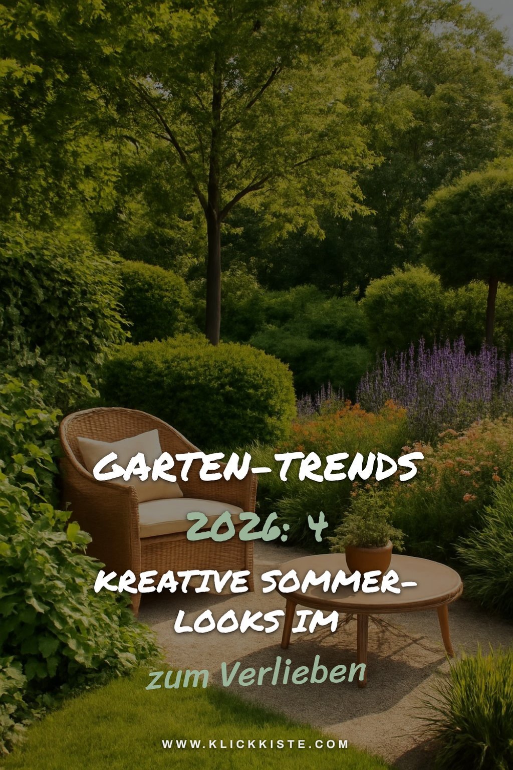 Garten-Trends 2026: 4 kreative Sommer-Looks im Überblick — Stil-Variante