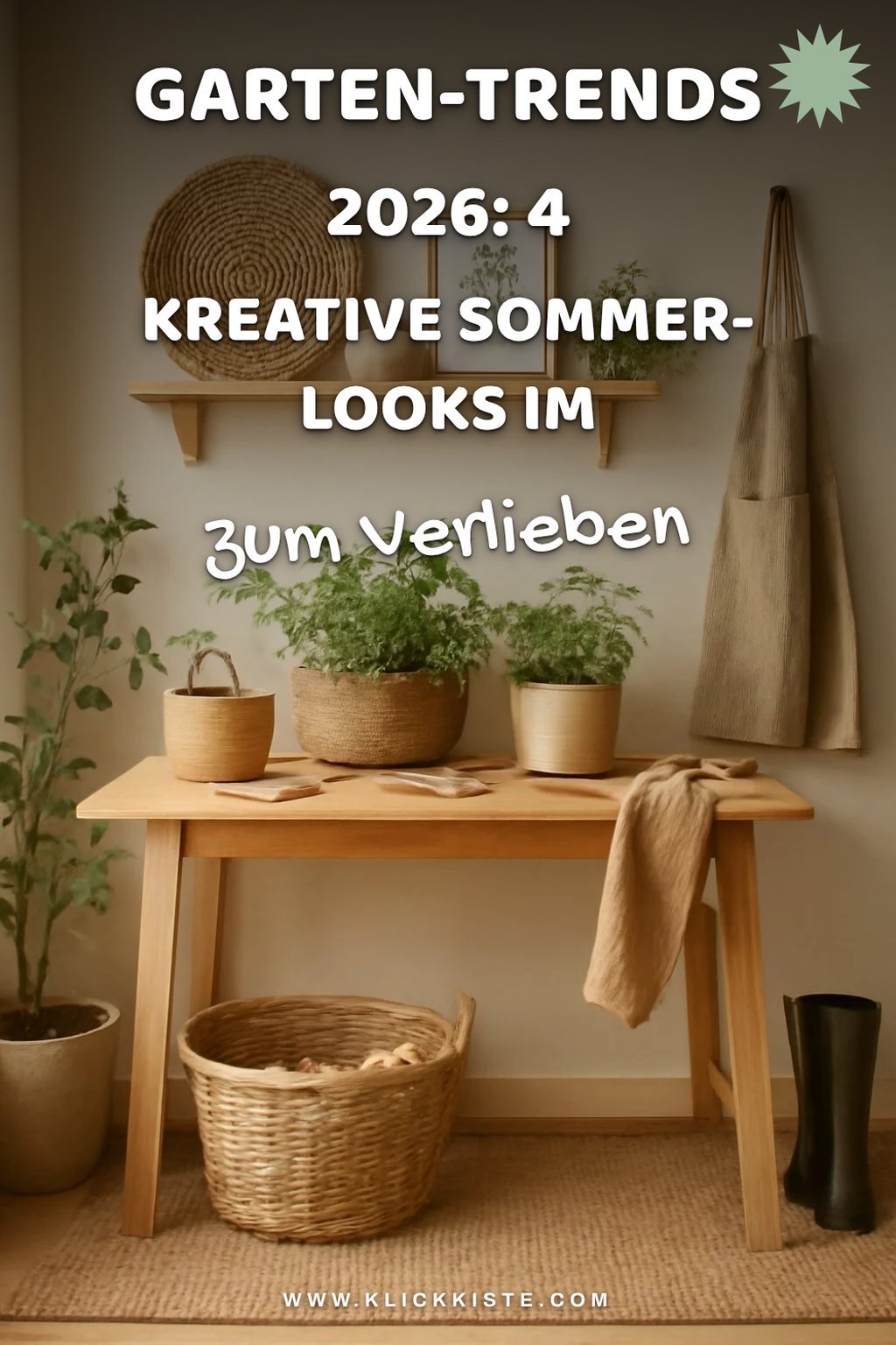 Garten-Trends 2026: 4 kreative Sommer-Looks im Überblick — Detail