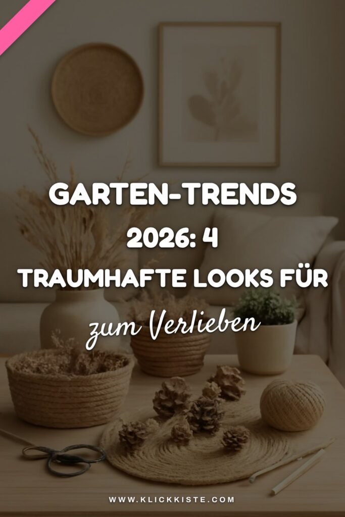 Garten-Trends 2026: 4 traumhafte Looks für dein Outdoor-Paradies