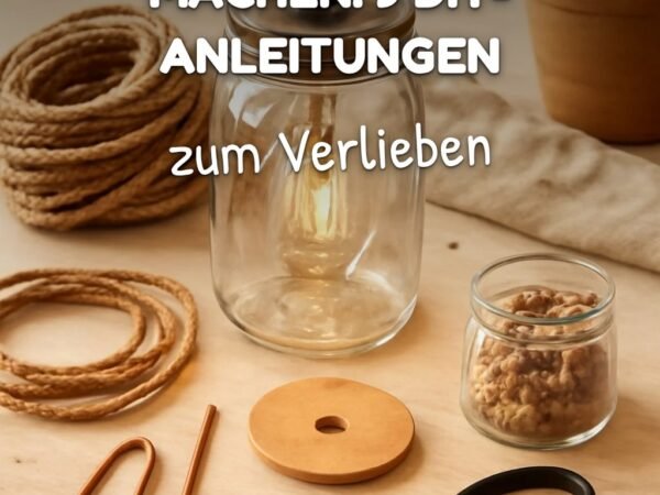 Gartenbeleuchtung selber machen: 9 DIY-Anleitungen