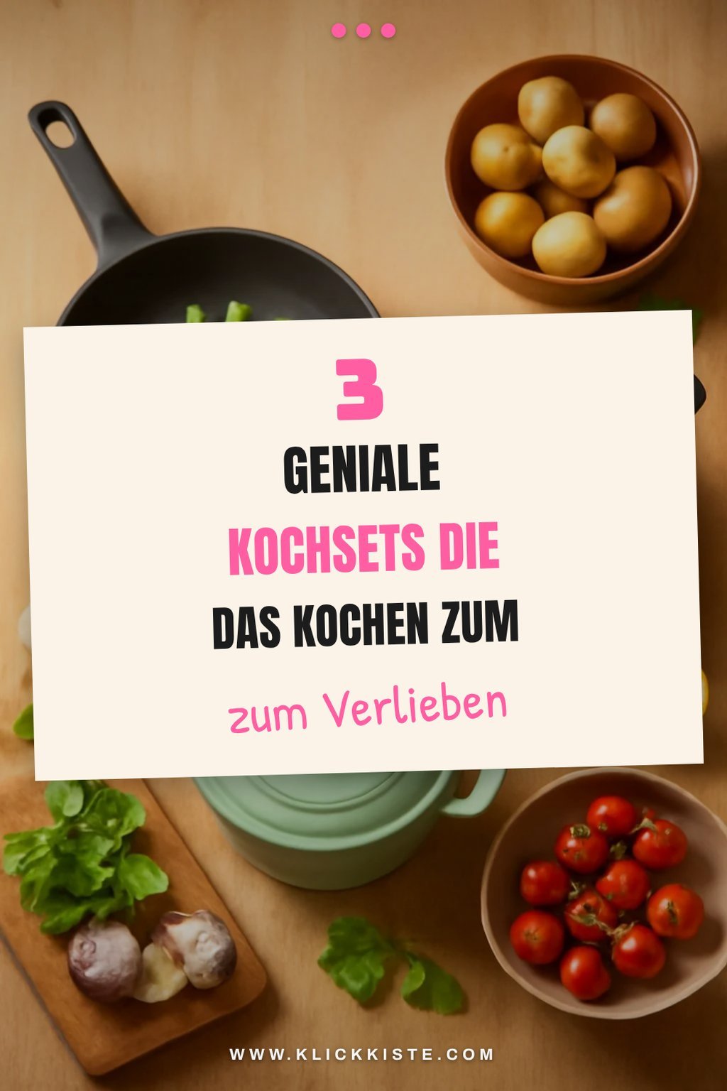 Diese 3 Kochsets machen das Kochen zum Erlebnis