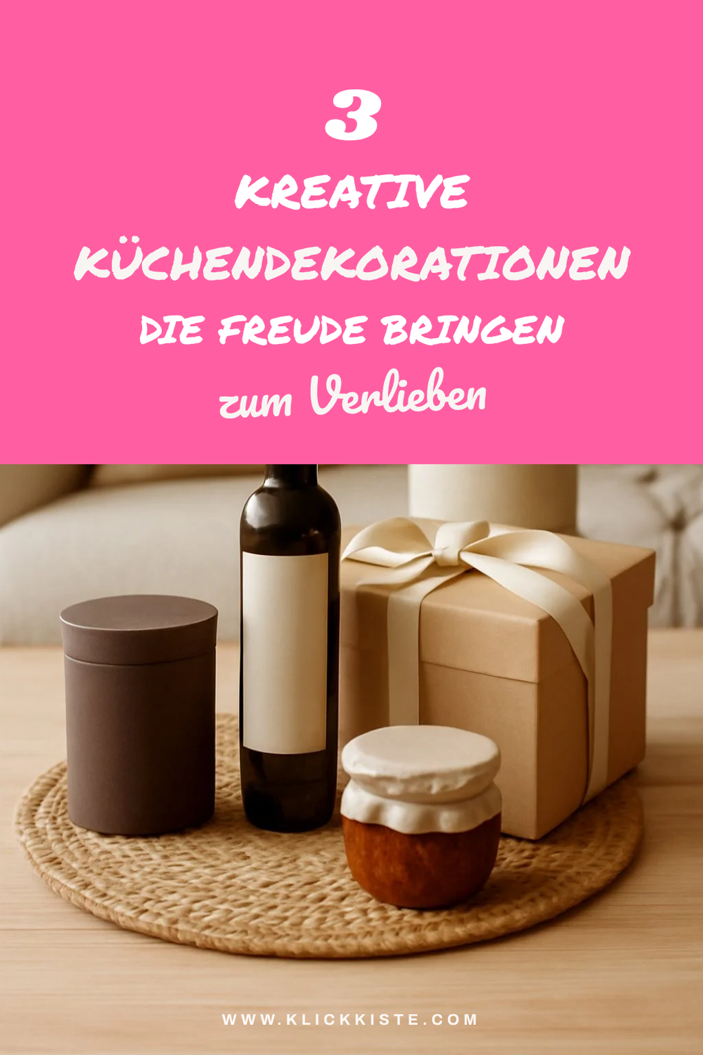 Diese 3 besonderen Küchendekorationen bringen Freude