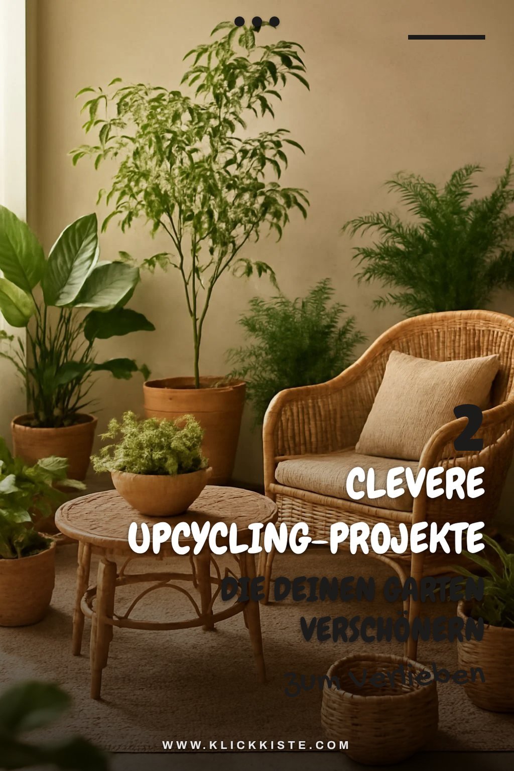 Upcycling-Ideen für Gartenmöbel