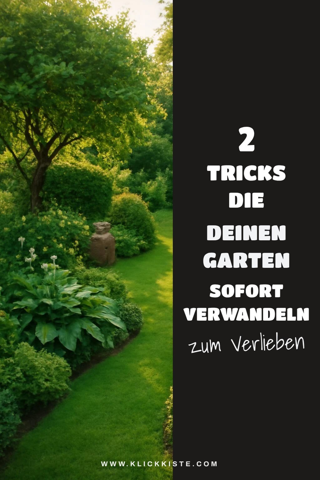 Diese 5 Tricks machen deinen Garten zum Paradies