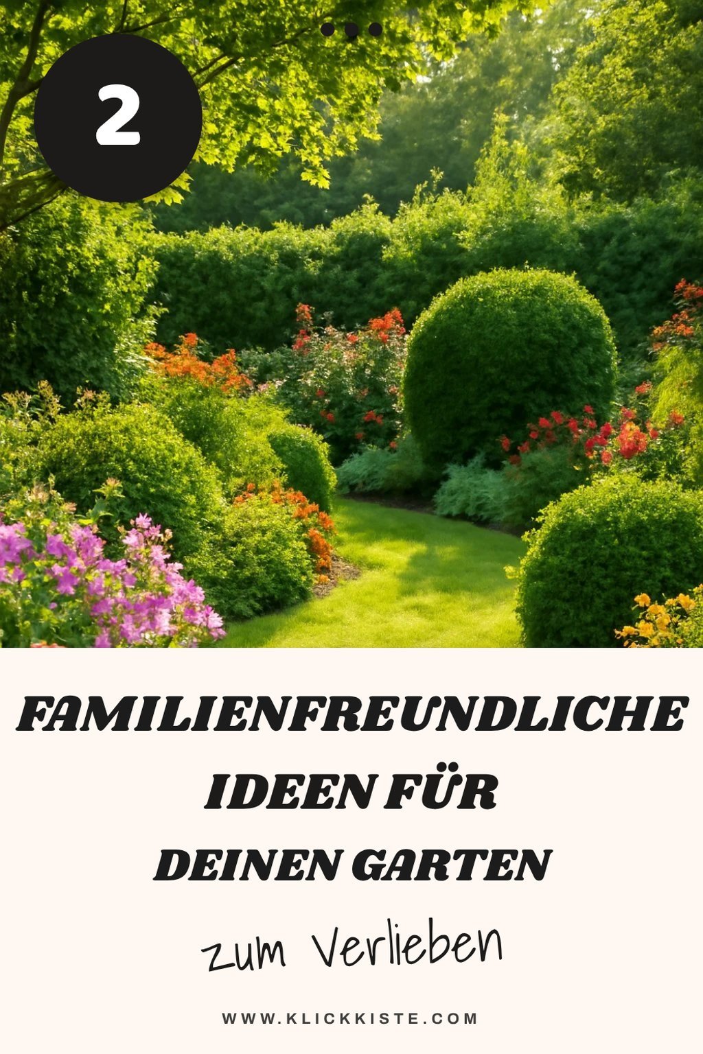Wie du deinen Garten für die Familie gestaltest