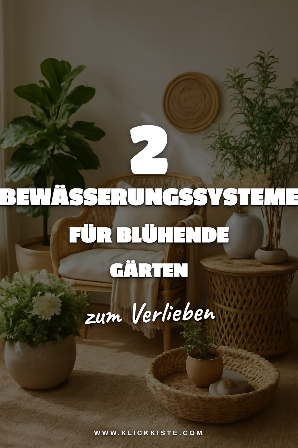 Mit der richtigen Bewässerung die Blütezeit verlängern