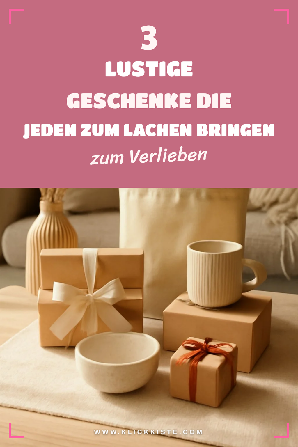 Lustige Geschenke für eine humorvolle Note