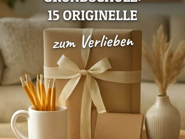 Geschenk für Lehrerin Grundschule: 15 originelle Ideen für 2026