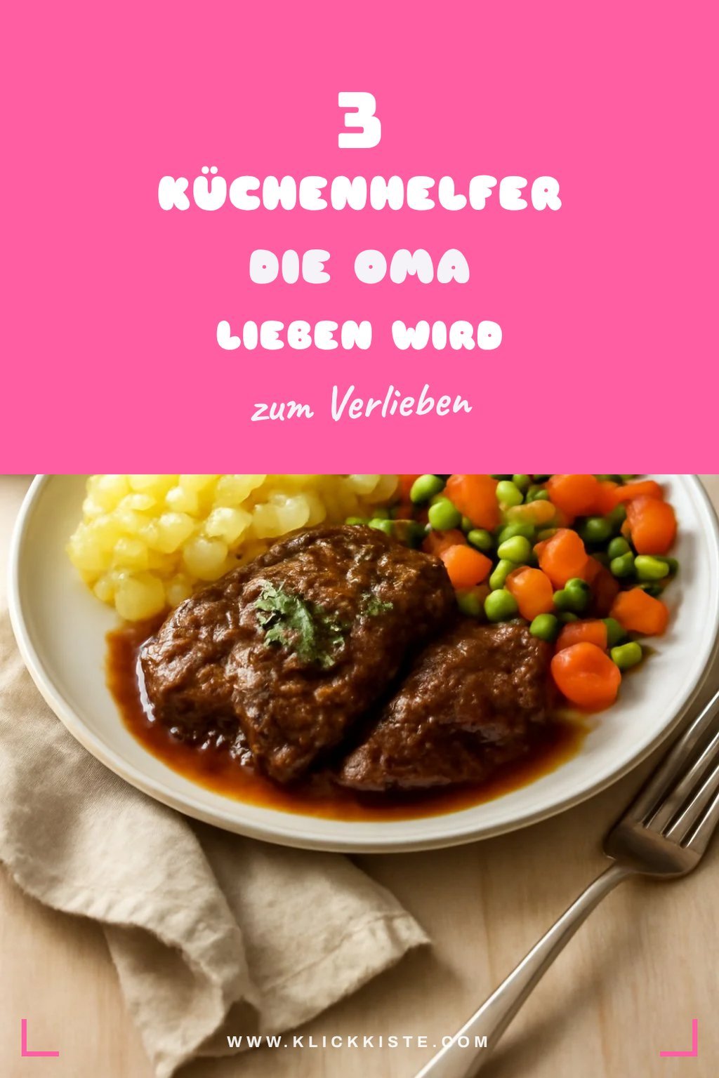 DIY-Küchenhelfer für Oma