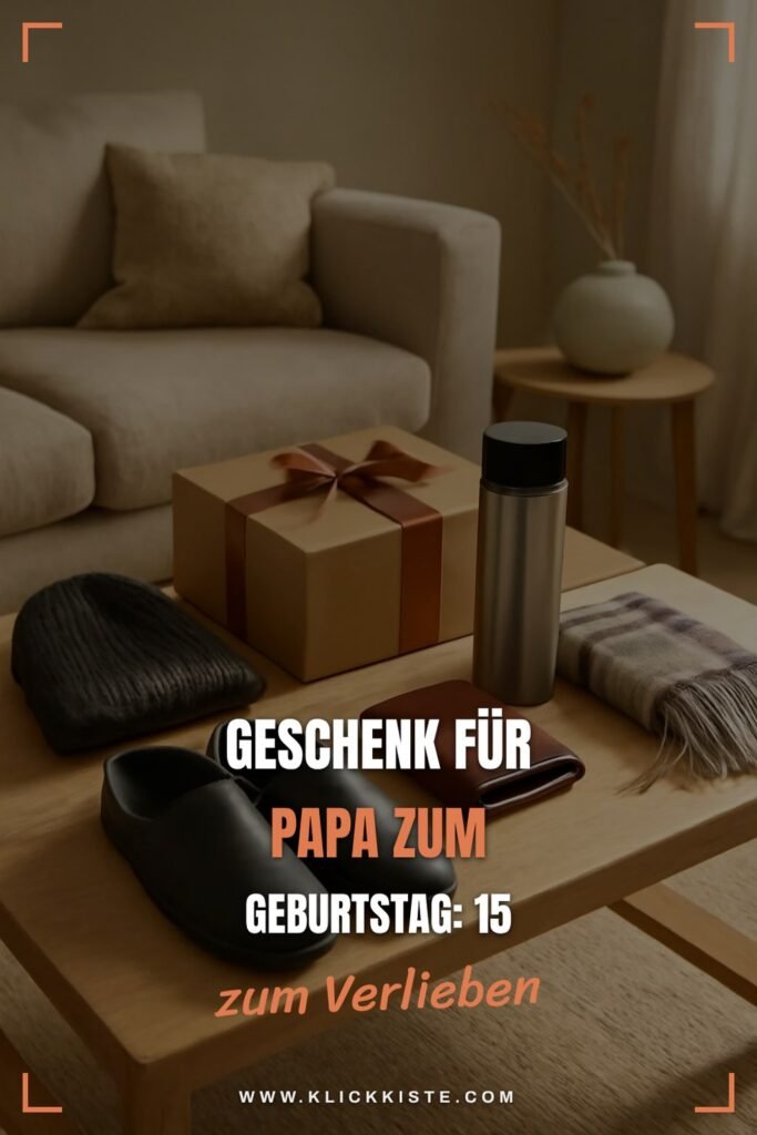 Geschenk für Papa zum Geburtstag: 15 originelle Ideen für 2026