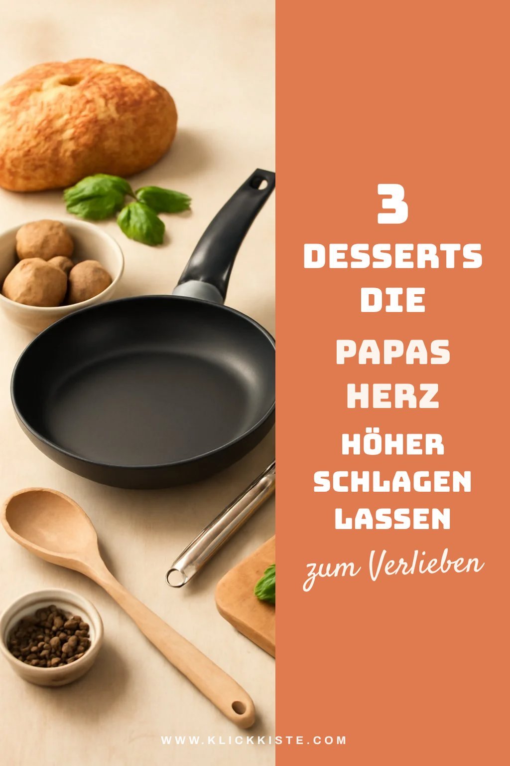 Süße Überraschungen: Desserts für Papa