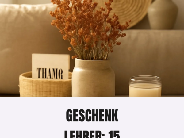 Geschenk Lehrer: 15 originelle Ideen für 2026