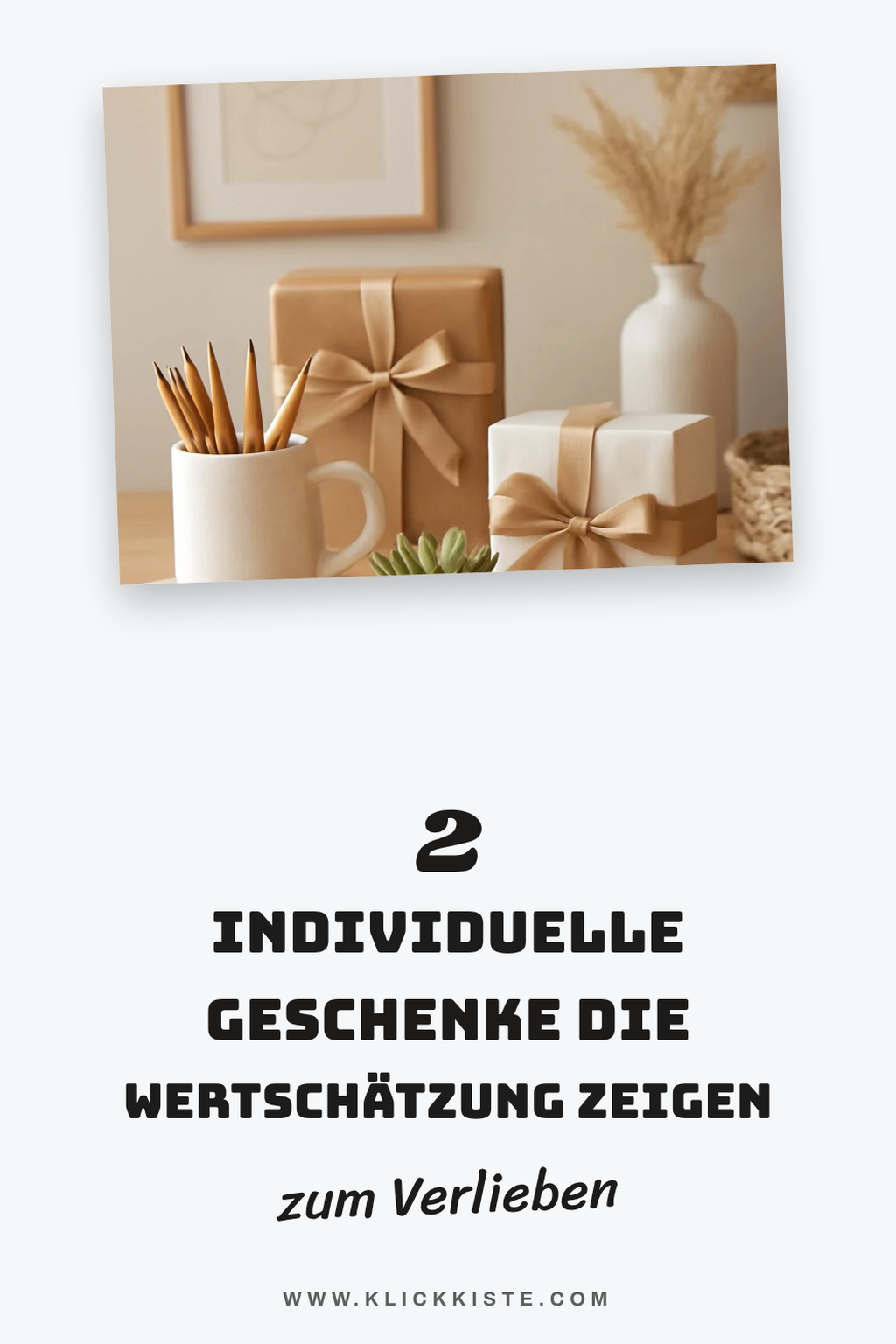 Diese 3 individuellen Geschenke zeigen Wertschätzung