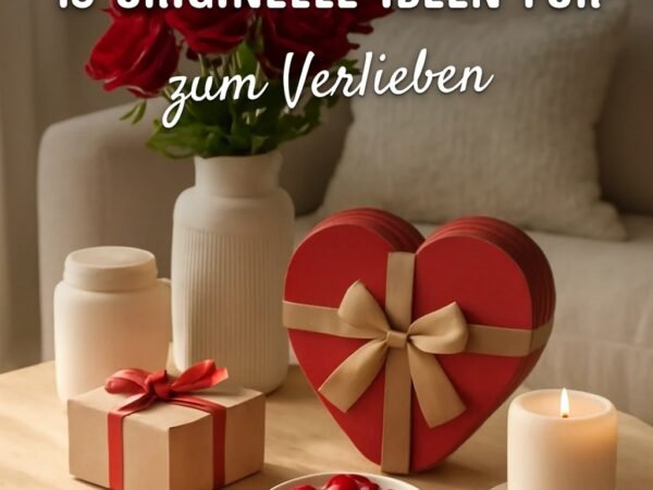 Geschenk Valentinstag: 15 originelle Ideen für 2026