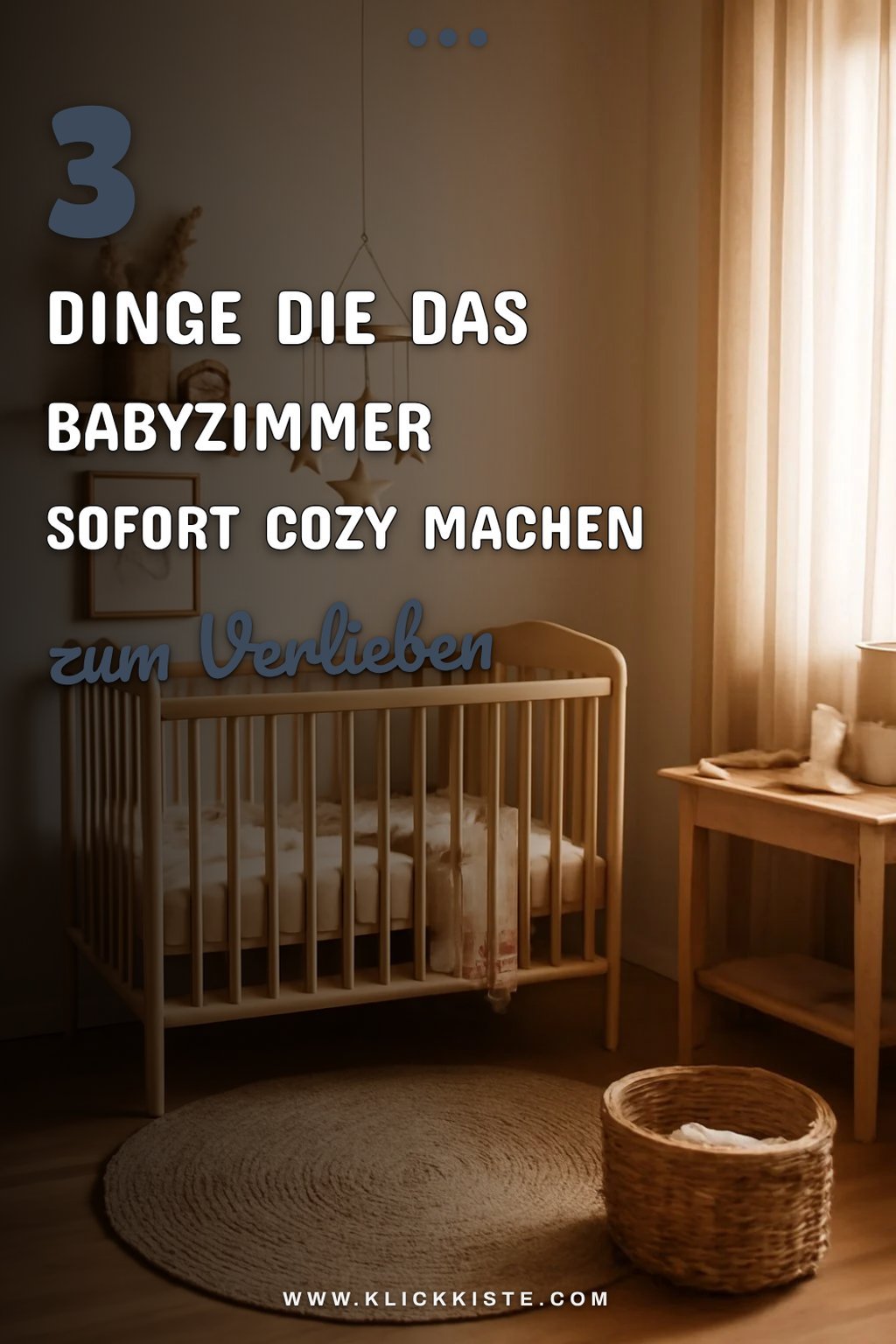 So verwandelst du das Babyzimmer in eine Wohlfühloase