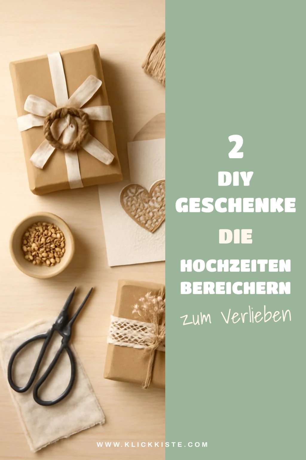 Diese 5 DIY-Geschenke machen jede Hochzeit besonders