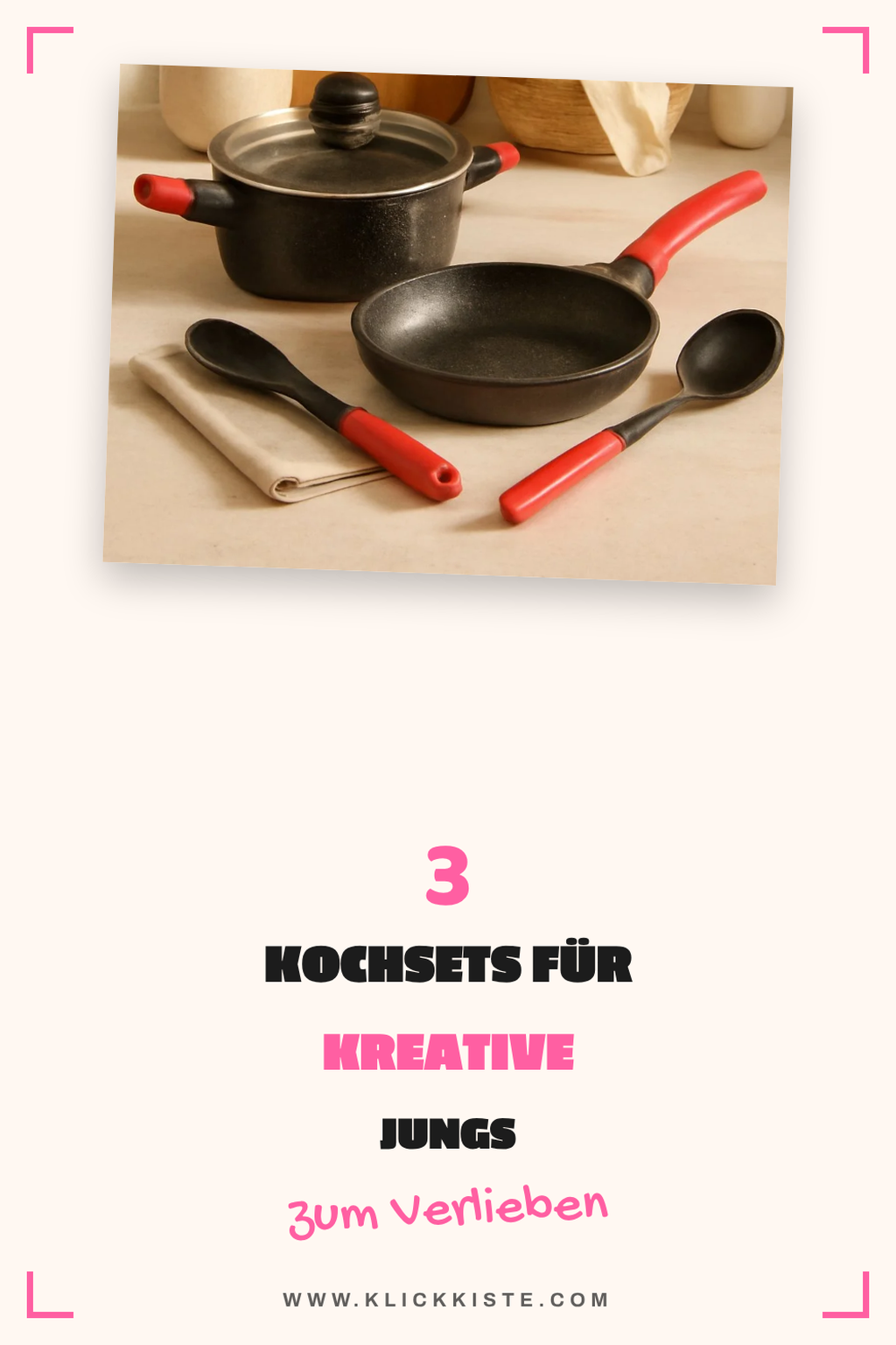 Entdecke coole Kochsets für kreative Jungs