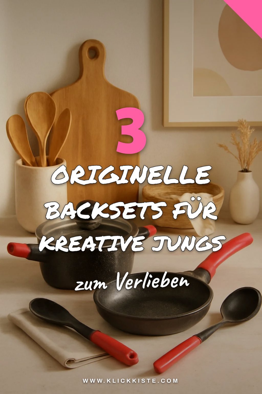 Originelle Backsets für kreative Jungs