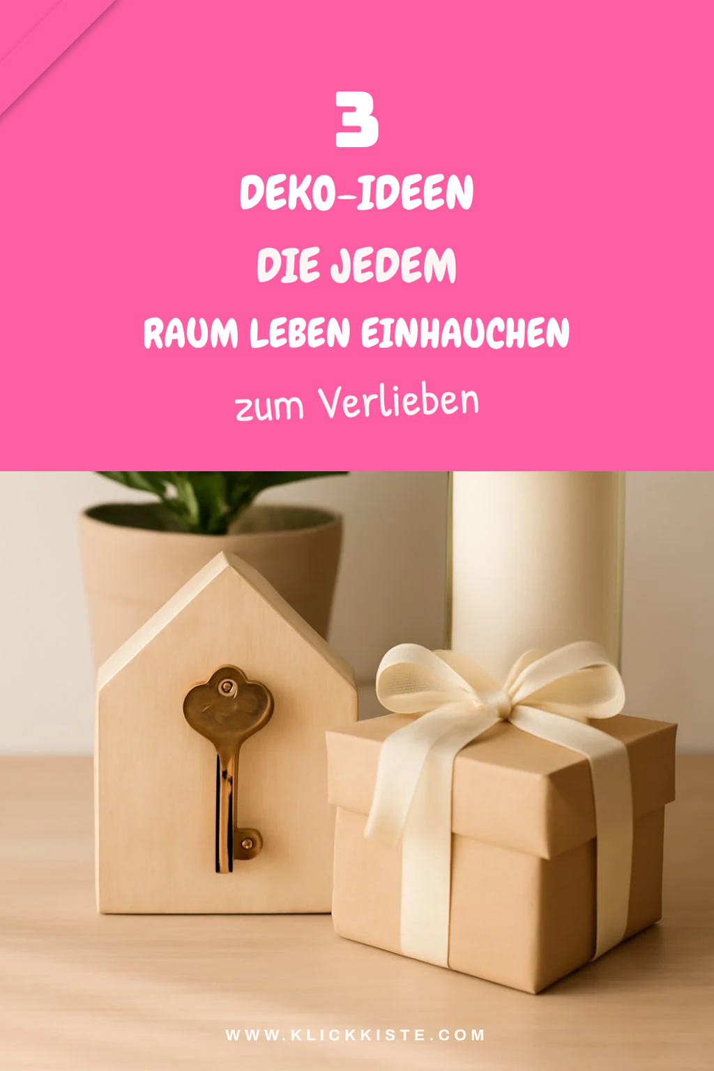 Dekorative Ideen für jeden Raum